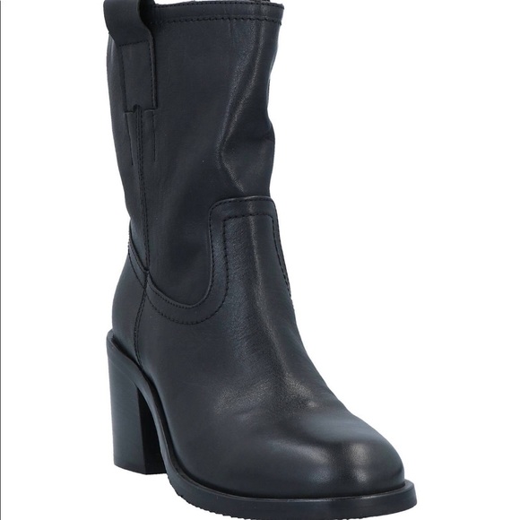 Lemaré nwt leather ankle boots size 10 - Picture 4 of 6